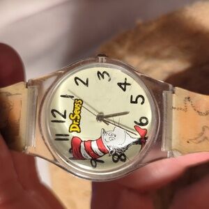 Vintage 1997 Dr Seuss Holographic watch